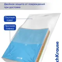 Тетрадь 48 листов в линейку ErichKrause, обложка мелованный картон, блок офсет, 100% белизна, МИКС