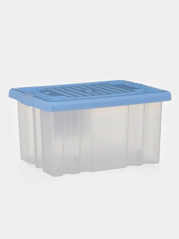 Ящик для хранения Darel-box, 18 л, 40&times;30&times;21 см, с крышкой, МИКС