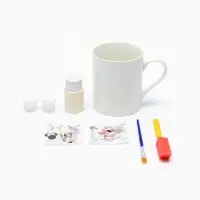 Кружка керамика белая для творчества, 320 мл старый 7091409