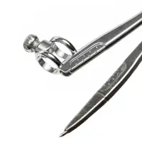 Набор чертежный Calligrata, 9 предметов, в металлическом пенале