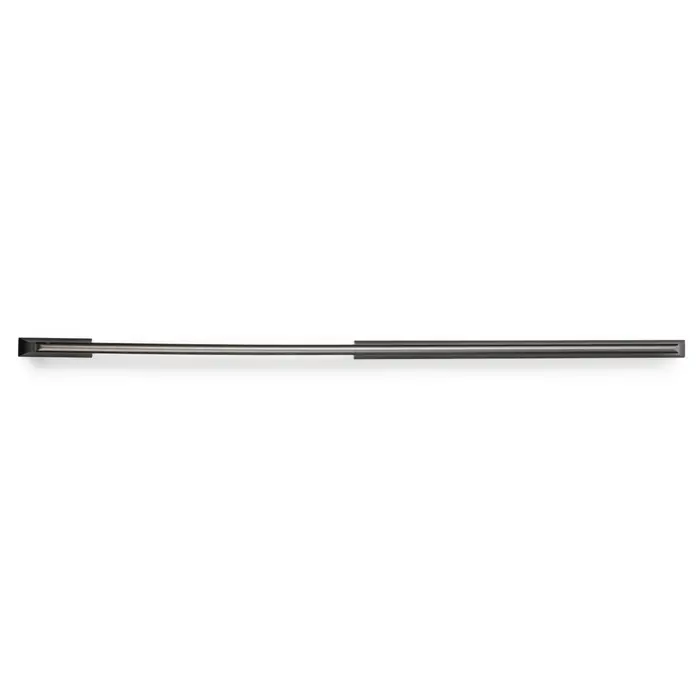 Ручка-скоба CAPPIO, алюминий, м/о 448 мм, цвет черный с серой вставкой