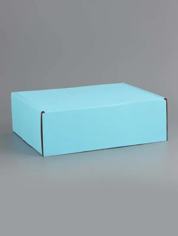 Коробка складная «Голубая» для подарков, хранения и отправки посылок, 27×21×9 см Коробка складная «Голубая» для подарков, хранения и отправки посылок, 27×21×9 см