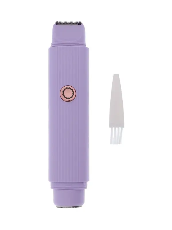 Триммер LTRI-26, женский, 2 насадки, от АКБ, сиреневый