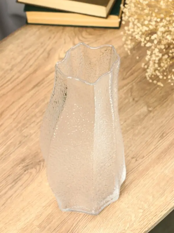 Ваза стекло настольная Ваза стекло настольная "Дженис" 30х13,5х9,5 см, прозрачный