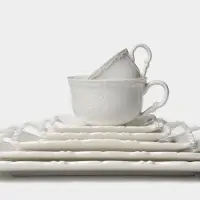 Блюдо фарфоровое сервировочное Magistro Kingdom, 27,5&times;16&times;1,9 см