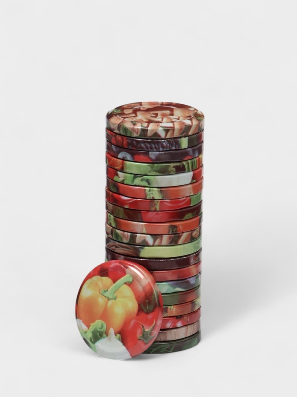 Набор крышек ТО-66 мм «Элитная», металл, лак, цвет МИКС (1 упак.=20шт) Набор крышек ТО-66 мм «Элитная», металл, лак, цвет МИКС (1 упак.=20шт)