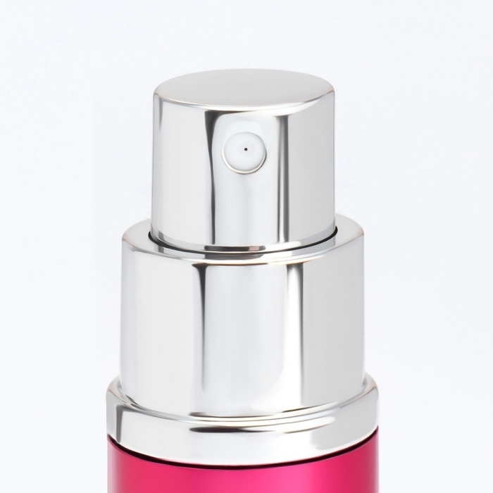 Флакон для парфюма, с распылителем, 10 мл, цвет розовый Флакон для парфюма, с распылителем, 10 мл, цвет розовый
