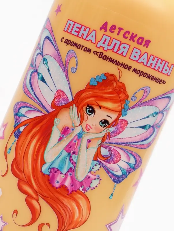 Детская пена для ванны, аромат ванильное мороженое, 300 мл, ВИНКС Детская пена для ванны, аромат ванильное мороженое, 300 мл, ВИНКС