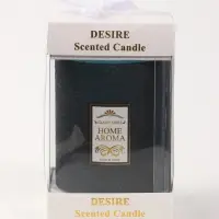 Свеча ароматическая в стекле HOME AROMA 200 г, 8.5&times;8.5&times;10 см, цветочная пыльца и воск