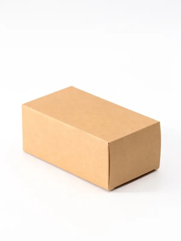 Коробка складная крафт 7,5х5,5х13,5 см