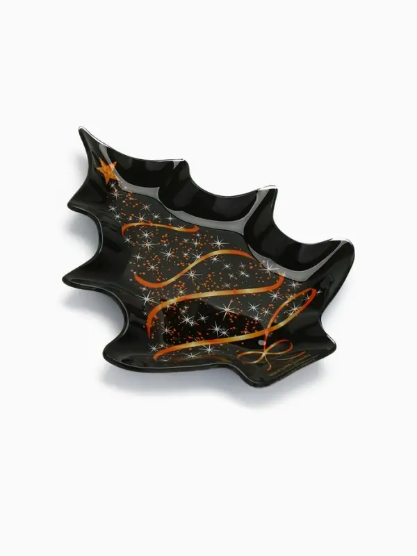 Тарелка новогодняя плоская &laquo;Ёлочка&raquo;, 19.5&times;16.5 см