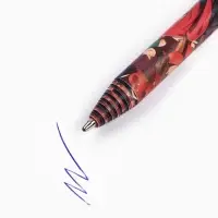 Ручка-эко шариковая, синяя паста, 1.0 мм «Новый год: Аниме»