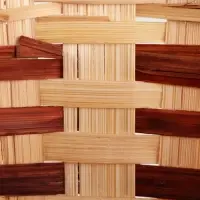 Корзина плетёная &laquo;Ладья&raquo;, без ручки, 28&times;22&times;12.5 см, бамбук