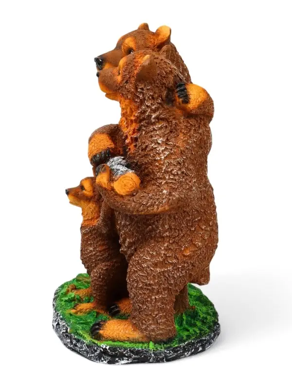 Садовая фигура из полистоуна «Мишки-семейка», 45×25×32 см Садовая фигура из полистоуна «Мишки-семейка», 45×25×32 см