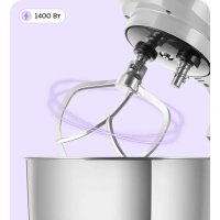 Планетарный миксер кухонный электрический КТ-4433 - 1400 Вт