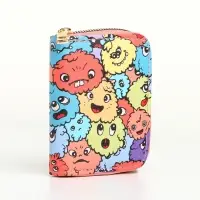 Кошелёк на молнии, разноцветный