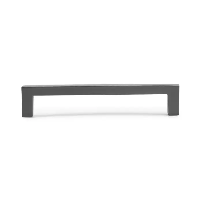 Ручка-скоба CAPPIO SQUARE RSC007, алюминий, м/о 128 мм, цвет графит