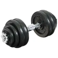 Гантель сборно-разборная ONLYTOP, 15 кг