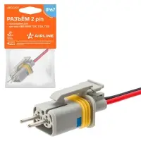Разъём 2 pin с проводами для датчика ABS MAN TGX, TGA, TGS