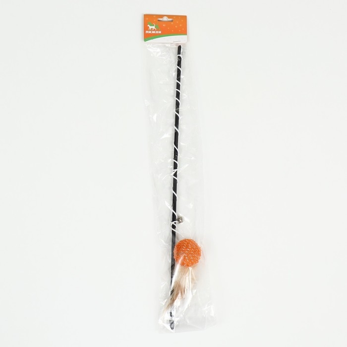 Дразнилка  Дразнилка "Праздничная", 45,5 см, оранжевая