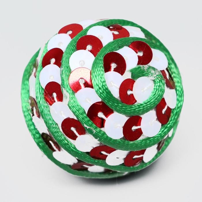 Игрушка с бубенчиком  Игрушка с бубенчиком "Ажурный мячик", 4 см, микс видов