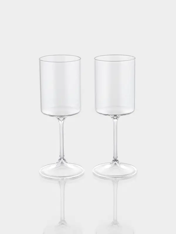 Набор бокалов для вина Набор бокалов для вина "Индиго" 2 шт, 8,2х21,5 см, прозрачные