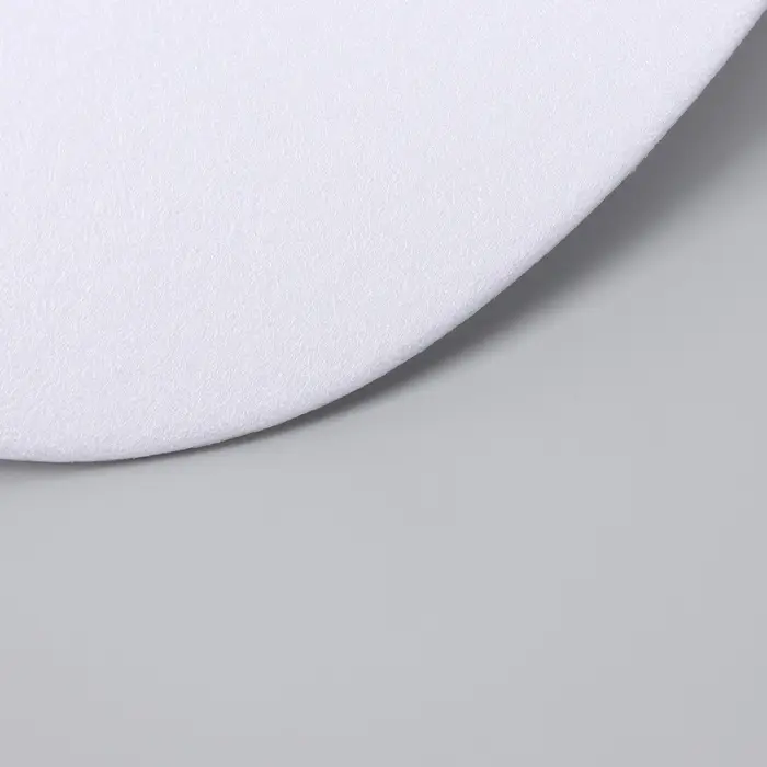 Козырёк для кепки, гнутый, 5.5×19 см, белый