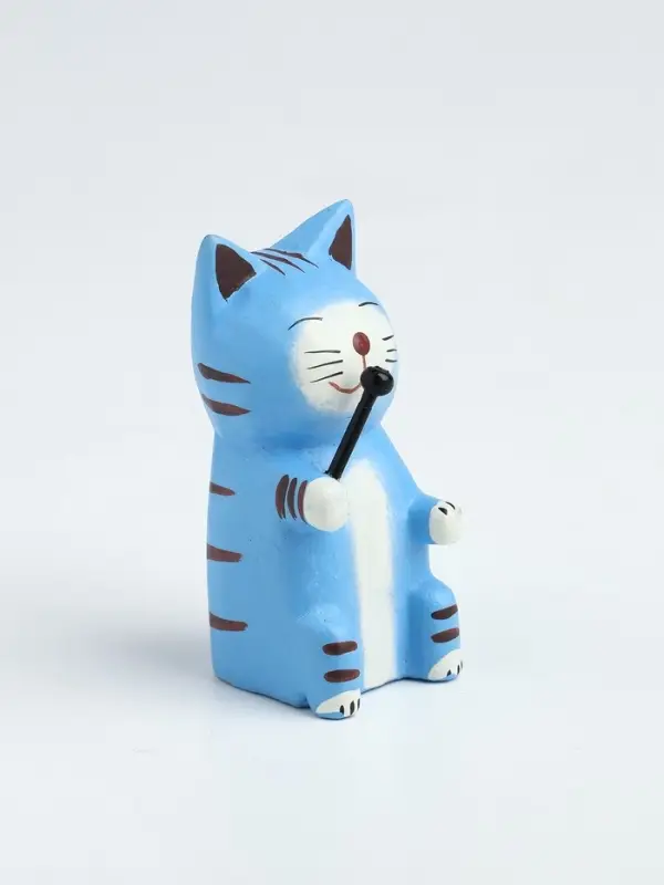 Фигурка &laquo;Кот с микрофоном&raquo;, 3&times;4&times;8 см, дерево, МИКС