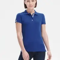 Рубашка поло женская Portland Women 200 зеленая, размер XS