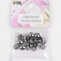 Кобурный винт d=8/8&times;10 мм, 10 шт., цвет серебряный