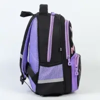 Ранец с эргономичной спинкой текстильный "Бантик"