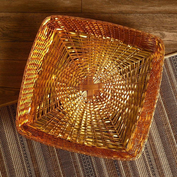 Корзинка для фруктов Корзинка для фруктов "Аниса" алюминий, 51х50х8 см