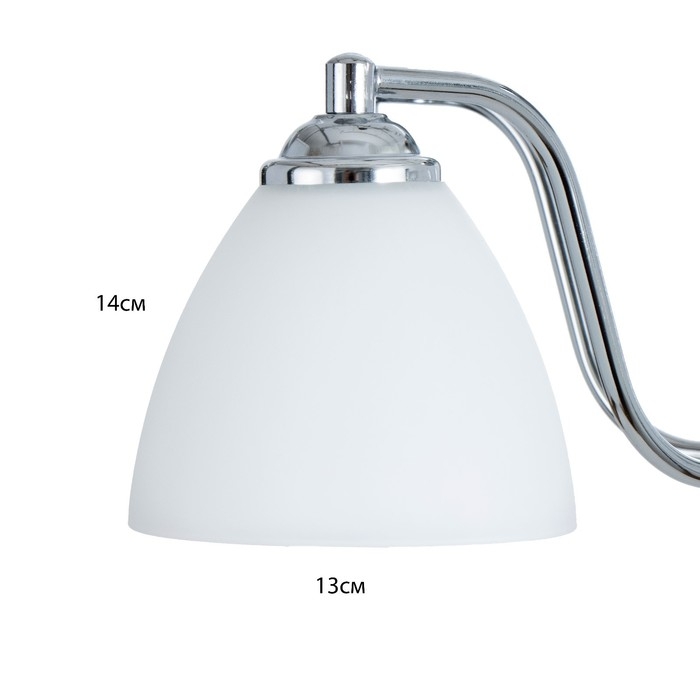 Люстра Люстра "Мирна" 5хЕ27 40т хром 55х55х36 см BayerLux