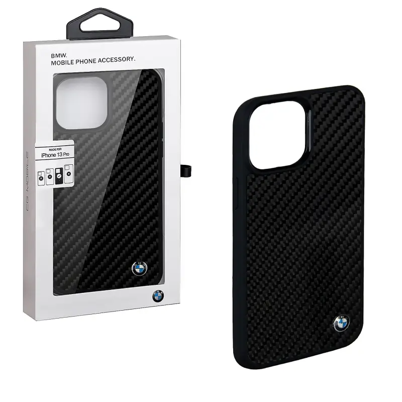 Чехол iph 13 Pro BMW carbbon