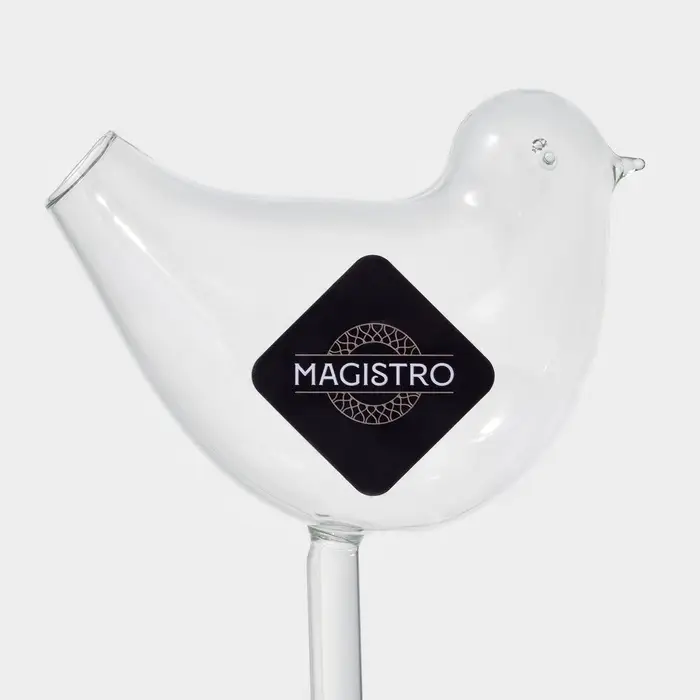 Бокал для коктейля Magistro &laquo;Синичка&raquo;, 100 мл, 7&times;20 см, стекло, прозрачный