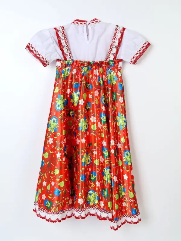 Карнавальный набор "Милая Настенька" рост 110-116, красный