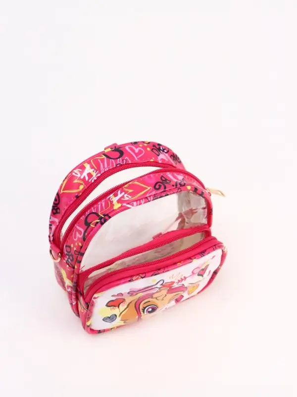 Рюкзак детский для девочки, 18х15х7 см, Щенячий патруль Рюкзак детский для девочки, 18х15х7 см, Щенячий патруль