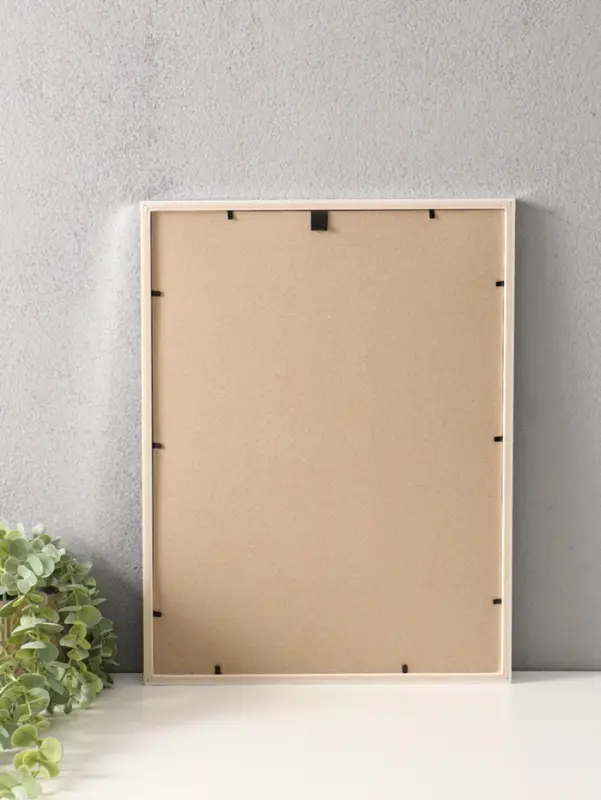 Фоторамка для фото 30х40 см, с паспарту 21х30 см, Lumo, серебро