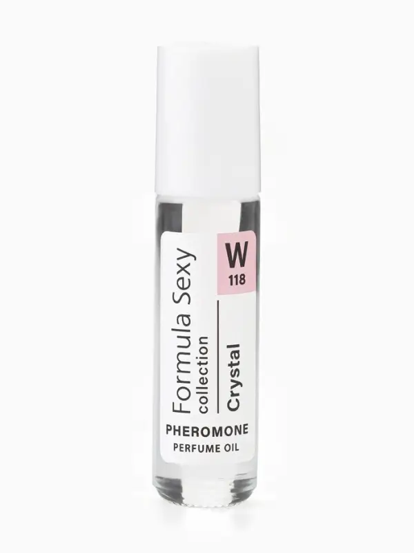 Парфюмерное масло женское с феромонами Formula Sexy Collection Crystal W118, 8 мл (по мотивам Bright Crystal (Versace)