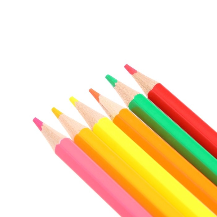 Карандаши двухсторонние 12 цветов  Карандаши двухсторонние 12 цветов "Каляка-Маляка", шестигранные