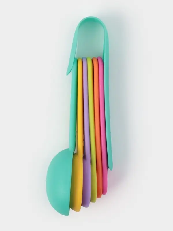 Набор мерных ложек 6 шт  Набор мерных ложек 6 шт " Колор"