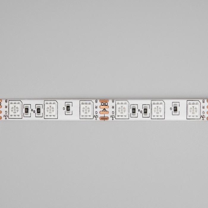 Cветодиодная лента Ecola PRO 50 м, IP65, SMD5050, 60 LED/м, 14.4 Вт/м, 12 В, RGB