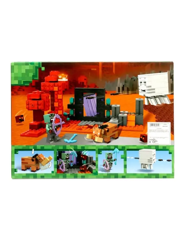 Конструктор блочный &laquo;Мой Мир. Засада на портале Пустоты&raquo; Brick, 352 детали