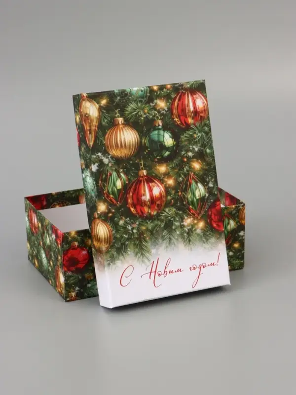 Коробка подарочная, набор 10 в 1 &laquo;Уютный Новый год&raquo;, 32.5&times;20&times;12.5 - 12&times;7&times;4 см