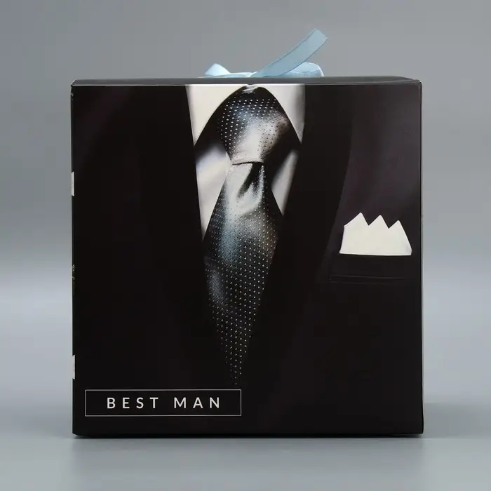 Коробка подарочная складная, упаковка, «Джентельмену», 18 х 18 х 18 см Коробка подарочная складная, упаковка, «Джентельмену», 18 х 18 х 18 см