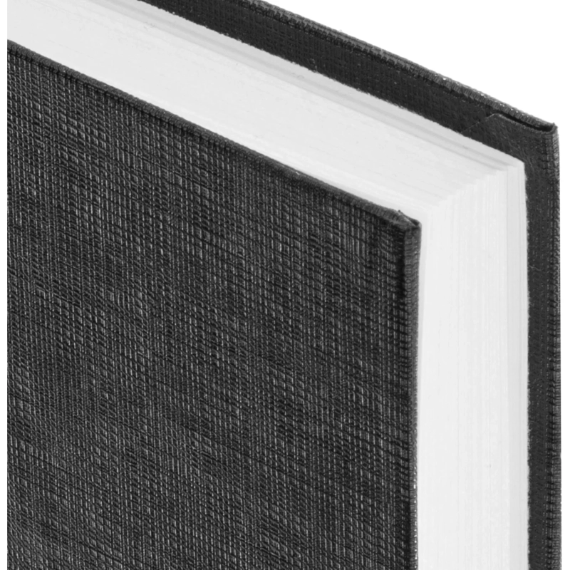 Ежедневник недатированный А5 Выбор есть Джерси, черный, 160 л