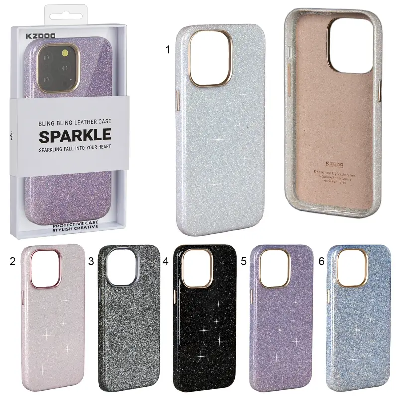 Чехол для iPhone 15 Pro Max Sparkle K-DOO