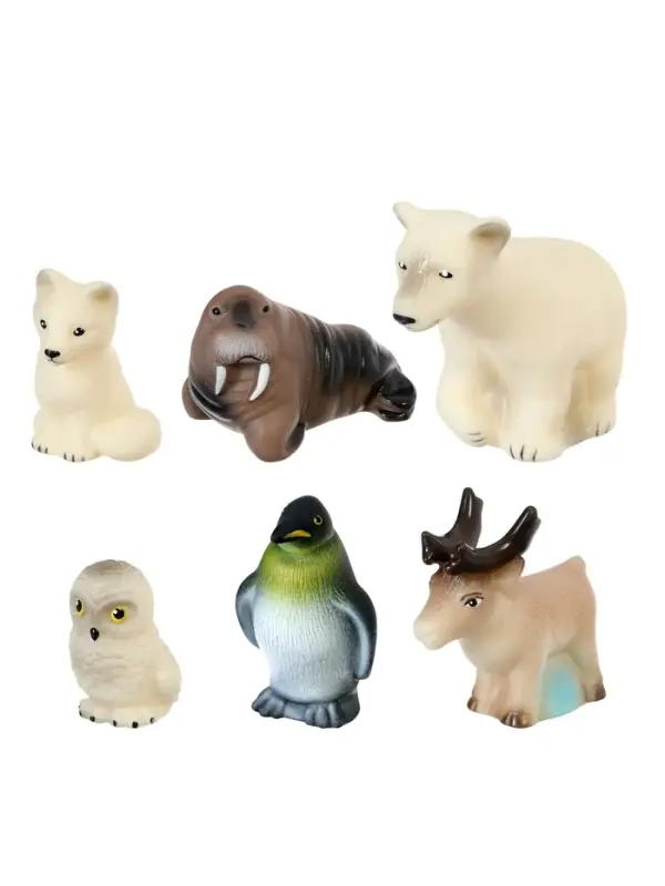 Фигурки &laquo;Животные Арктики и Антарктики&raquo;, набор 6 шт.