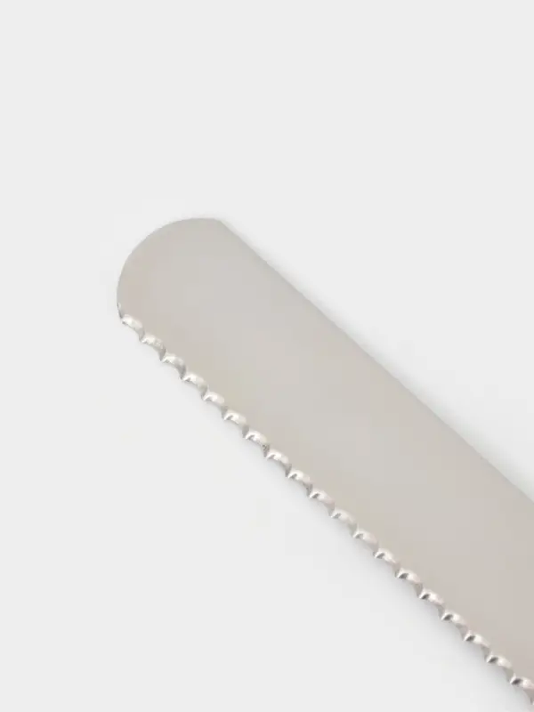 Нож для бисквита Доляна, рабочая часть 20 см, нержавеющая сталь, деревянная ручка