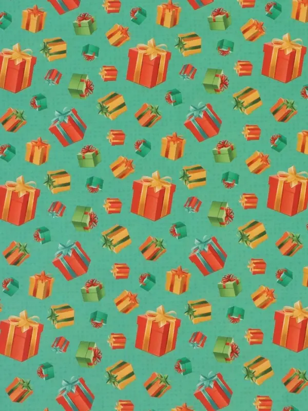 Бумага упаковочная глянцевая двусторонняя &laquo;Чебурашка&raquo;, 70&times;100 см